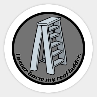 Step Ladder Blues Sticker